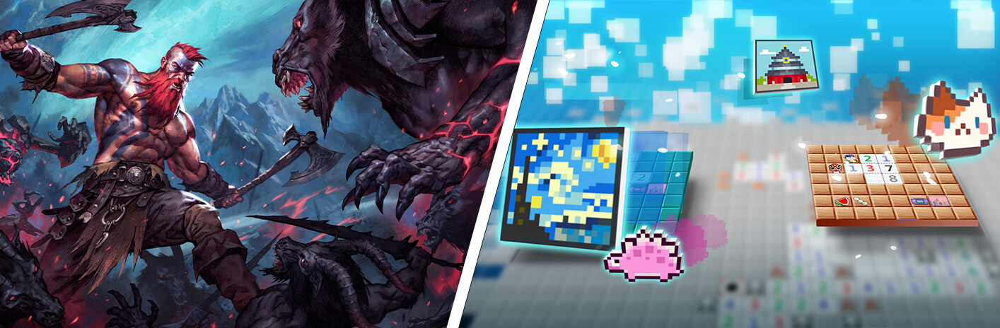 Jotunnslayer: Hordes of Hel & Let's Minesweeper