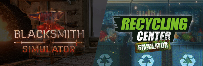 Recycling Center and Blacksmith Simulator