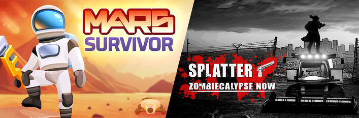 Mars Survivor + Splatter - Zombiecalypse Now