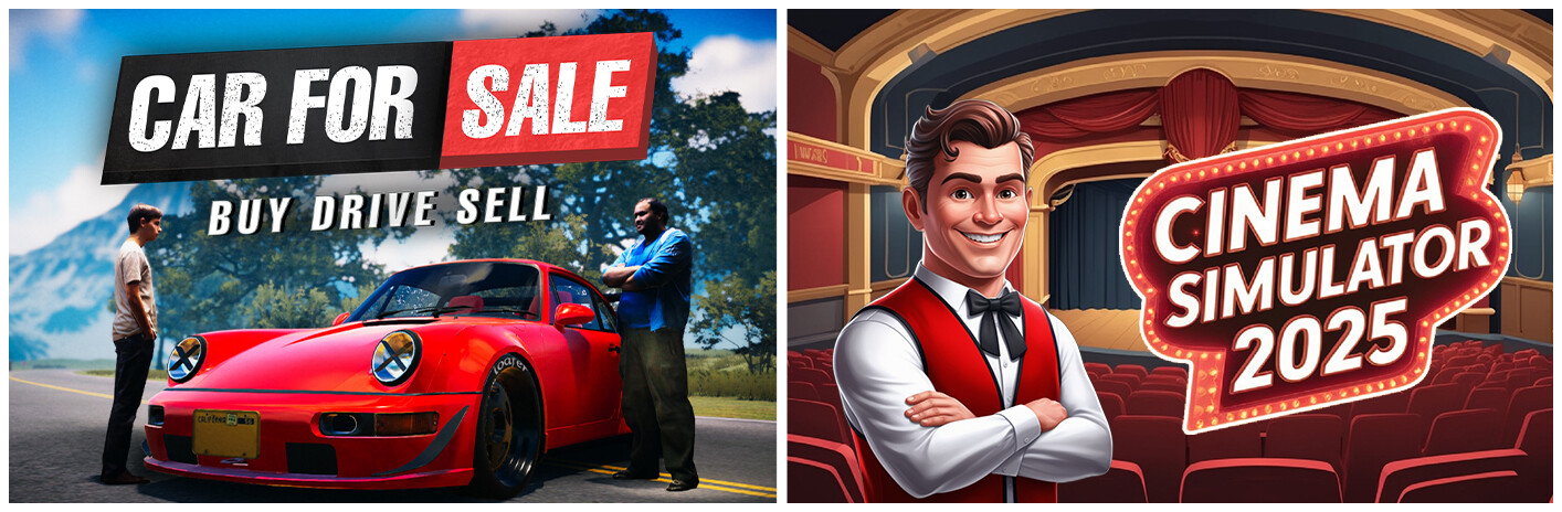 Car for Sale with Cinema Simulator