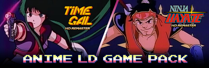 TIMEGAL & HAYATE Anime LD Game Pack