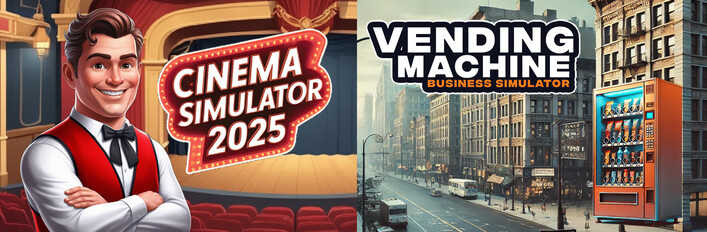 Cinema Simulator 2025/Vending Machine Simulator