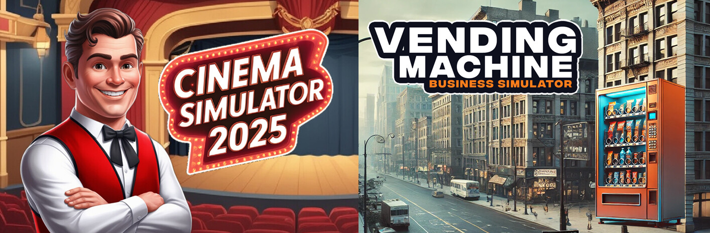 Cinema Simulator 2025/Vending Machine Simulator