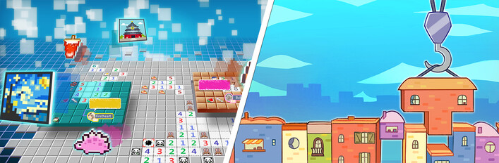 Mini City: Mayhem & Let's Minesweeper