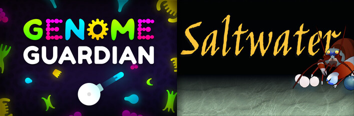 🧬 Genome Guardian × Saltwater 🦞: Survival Roguelite Shooters