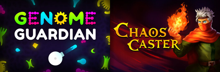  🧬 Genome Guardian × Chaos Caster 🔥: Weapon Combo Roguelikes