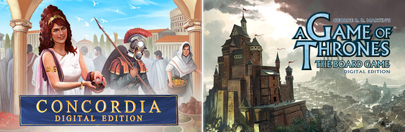 ☀️ [TIME-LIMITED] 🏺 Concordia: Digital Edition x A Game of Thrones: The Board Game - Digital Edition 🐉
