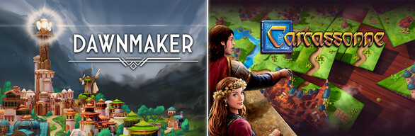 ☀️ [TIME-LIMITED] 💡 Dawnmaker x Carcassonne - Tiles & Tactics 🏰