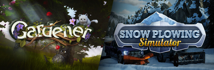 Gardener and Snow Plowing