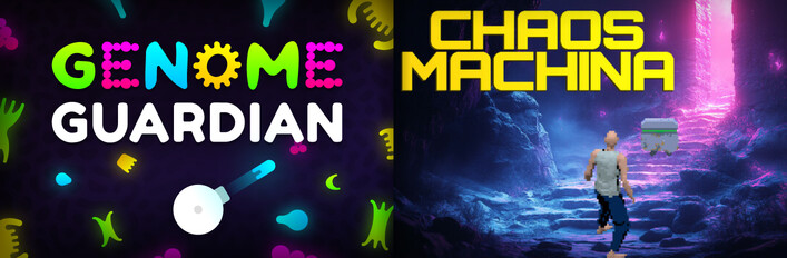 🧬 Genome Guardian × Chaos Machina ✨: Bullet Hell Roguelike Shooters