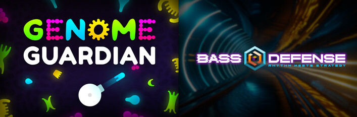 🧬 Genome Guardian × Bass Defense 🔊: Turret Defense Duo