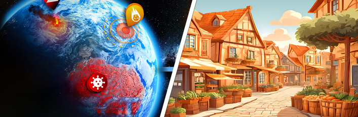 Old Market Simulator & Project Planet