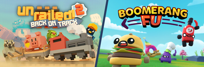 Unrailed 2: Back on Track + Boomerang Fu