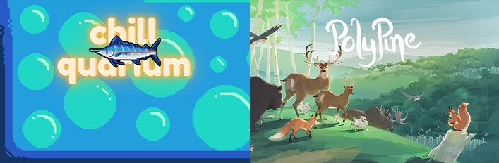 Chillquarium + PolyPine + Fish to Dish: Idle Sushi