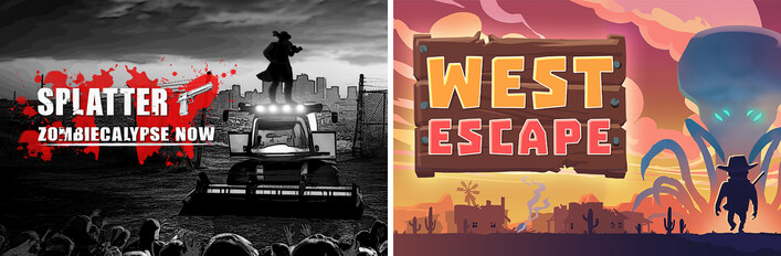 Splatter - Zombiecalypse Now + West Escape