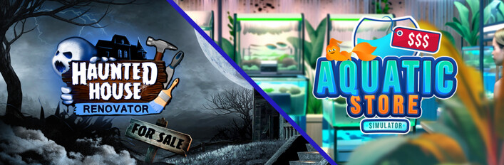 Haunted House and Aquatic Store