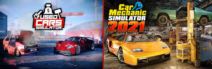 Used Cars Simulator and Car Mechanic Simulator 2021