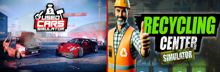 Used Cars Simulator and Recycling Simulator
