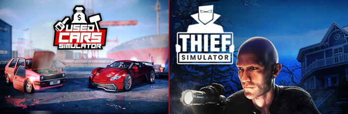 Used Cars Simulator and Thief Simulator