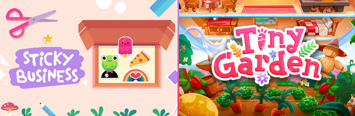 Sticky Business + Tiny Garden