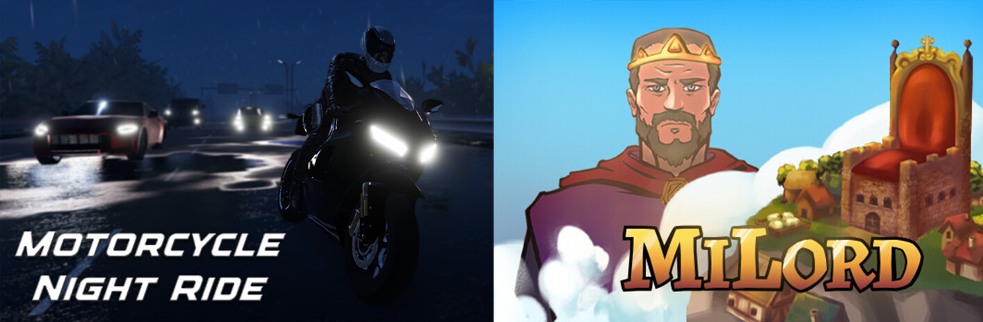 Motorcycle Night Ride & Milord