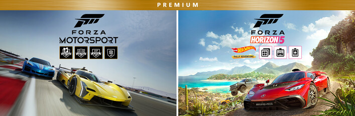 Forza Motorsport and Forza Horizon 5 Premium Editions Bundle