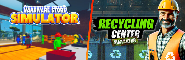 Recycling in Hardware Store