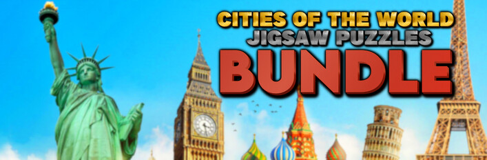 Cities of the World Jigsaw Puzzles Bundle