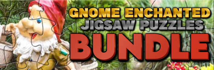 Gnome Enchanted Jigsaw Puzzles Bundle
