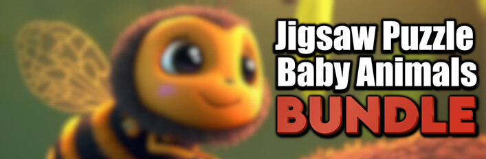 Jigsaw Puzzle - Baby Animals Bundle