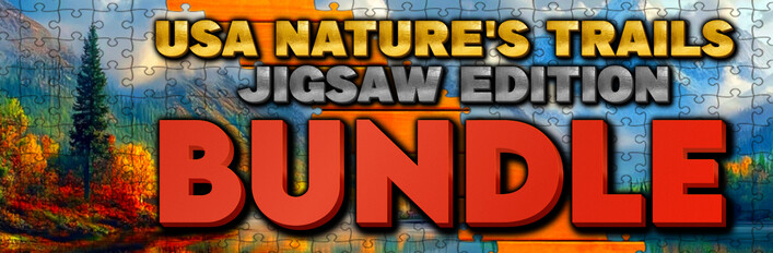 USA Nature's Trails Jigsaw Edition Bundle