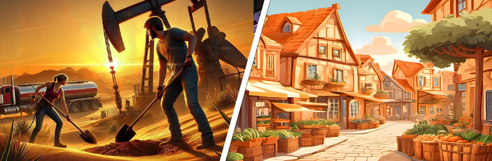 Fuel Harvest Together X Old Market Simulator