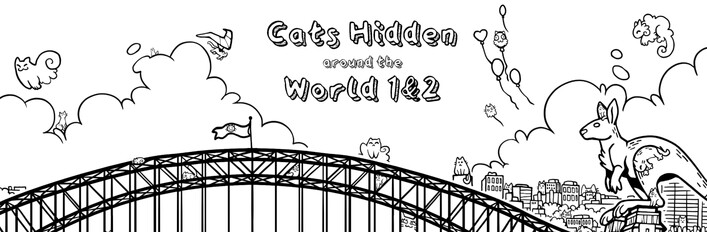 Cats Hidden Around the World 1 & 2