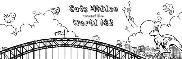 Cats Hidden Around the World 1 & 2