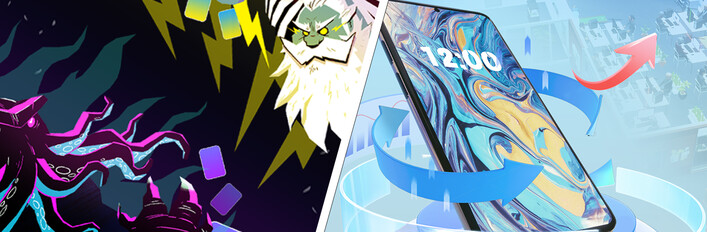 Gods vs Horrors & Mad Smartphone Tycoon