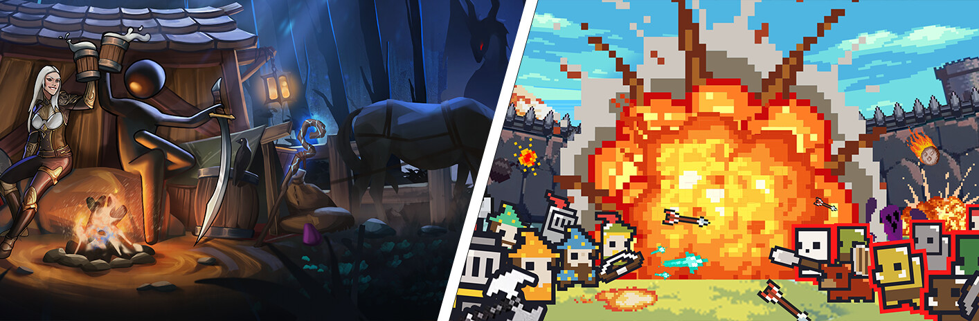  Border Pioneer & Stickman Strikes: Conquer Fantasy World