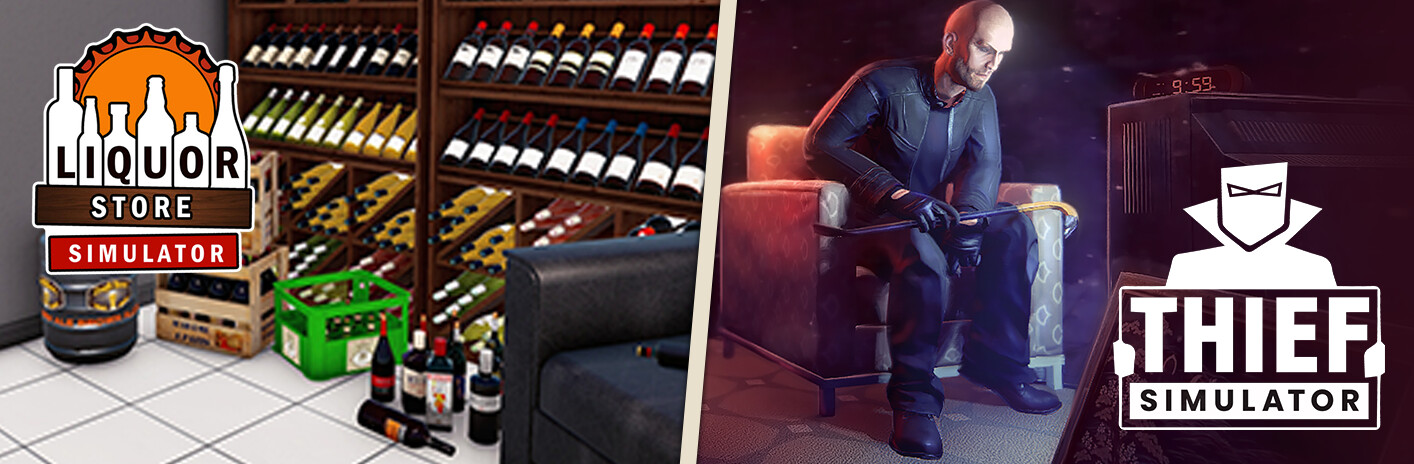 Liquor Store Simulator and Thief Simulator