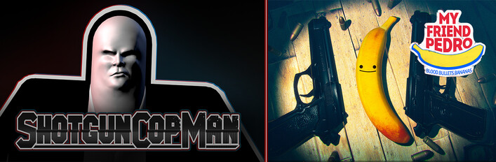 Shotgun Cop Man x My Friend Pedro