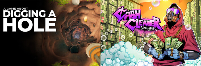 Cash Cleaning and Hole Digging