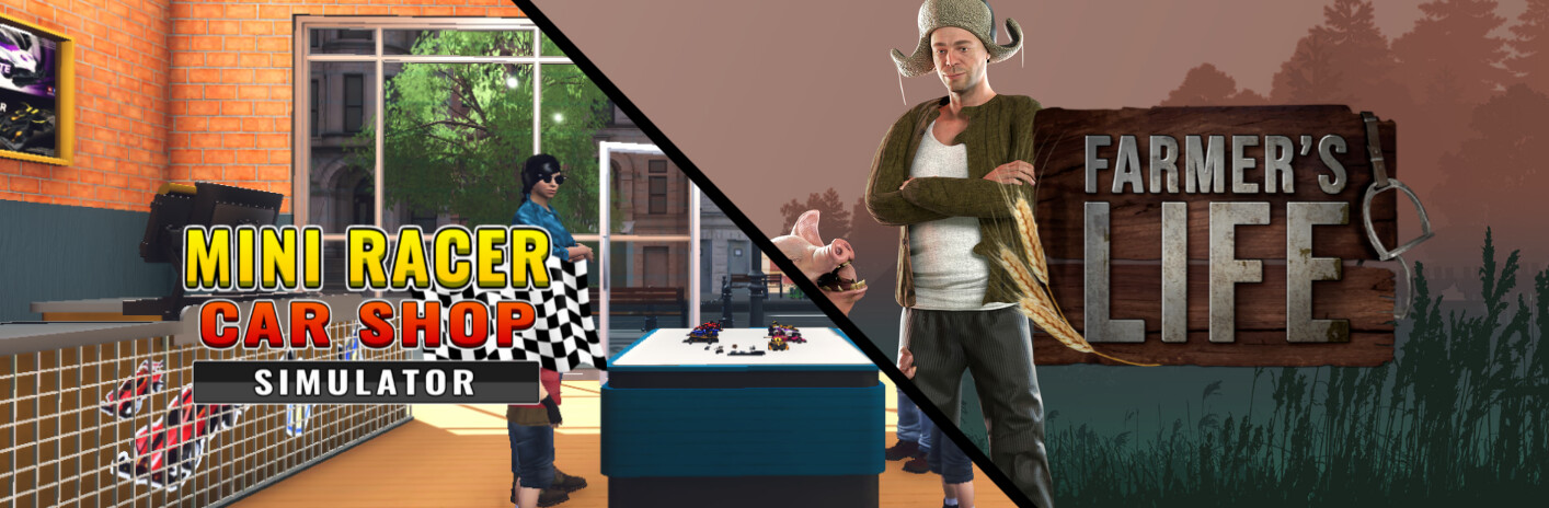 Mini Racer Shop and Farmer