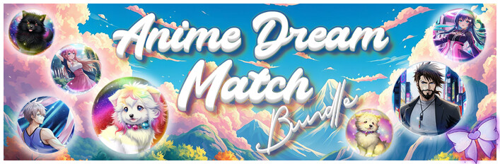 Anime Dream Match Pack Bundle for Gifts