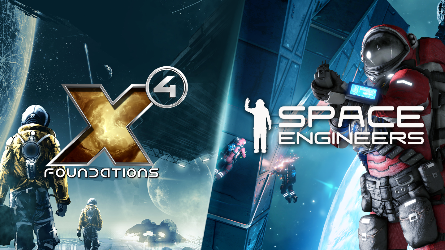 Steamで14% OFF：Space Engineers + X4: Foundations