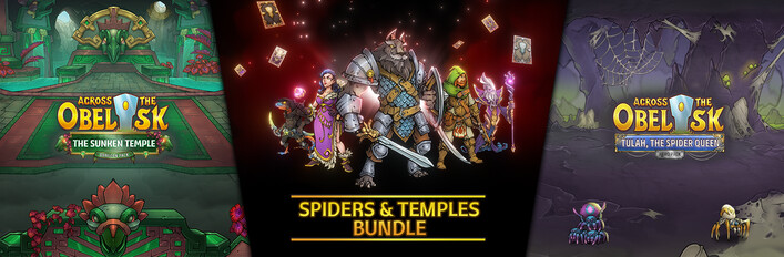 Across the Obelisk - Spiders & Temples