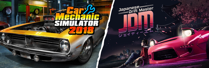 JDM: Japanese Drift Master x Car Mechanic Simulator 2018