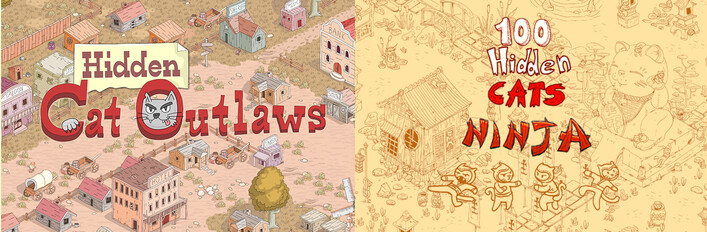 Angry Hidden Cats 2 Bundle