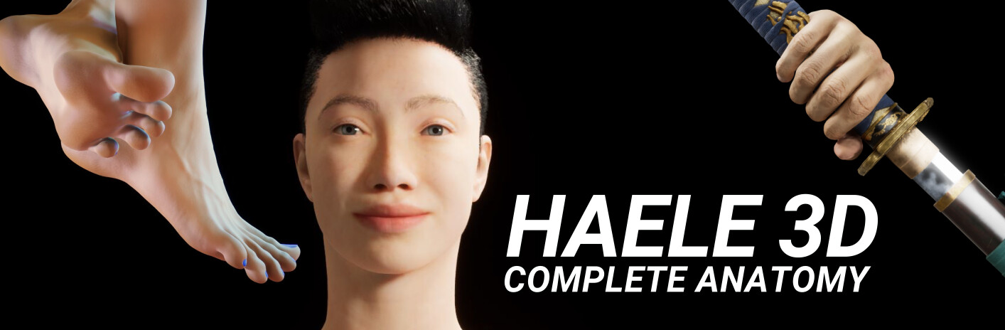 HAELE 3D - Complete Anatomy Drawing References