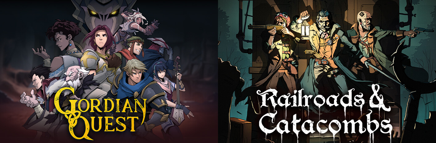 Gordian Quest + Railroads & Catacombs