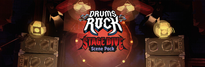Drums Rock: Stage Dive Scene Pack
