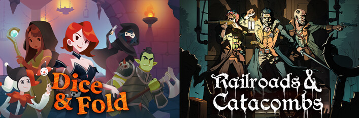 Dice & Fold + Railroads & Catacombs
