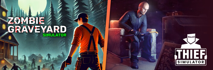 Zombie Graveyard Simulator and Thief Simulator